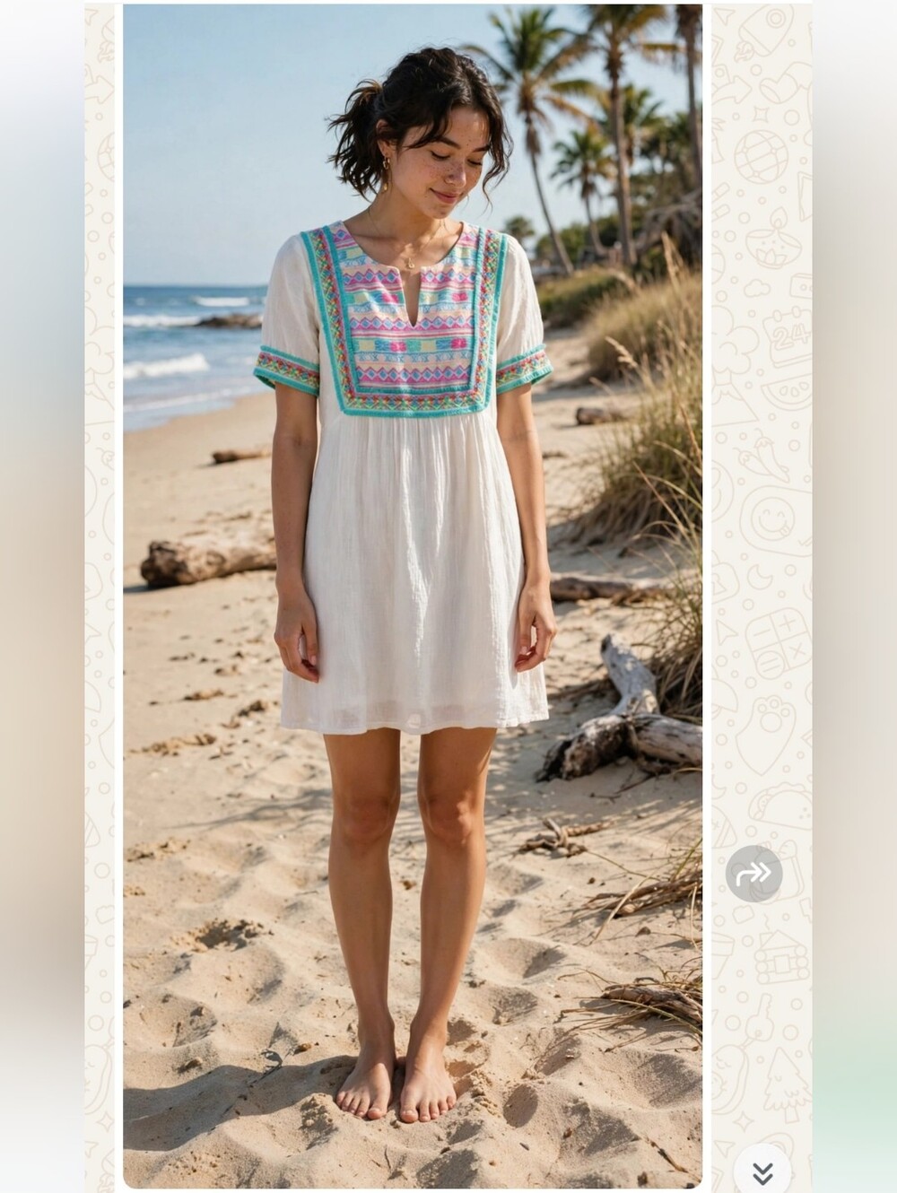 Beautiful embroidery dress